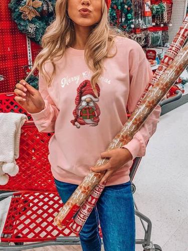 Long Hat Christmas Gnomes Women Sweatshirt