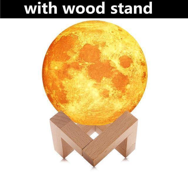 3D Moon Lamp Humidifier