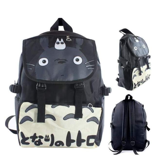 Anime Totoro 17  Canvas Bag Backpack
