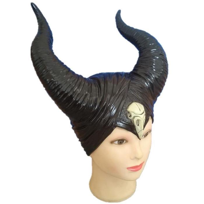 Maleficent Mistress Of Evil Witch Horns Headwear Helmets Cosplay