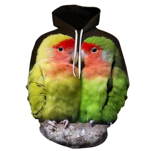 Adorable Chickens Bird Face 3D - Sweatshirt, Hoodie, Pullover