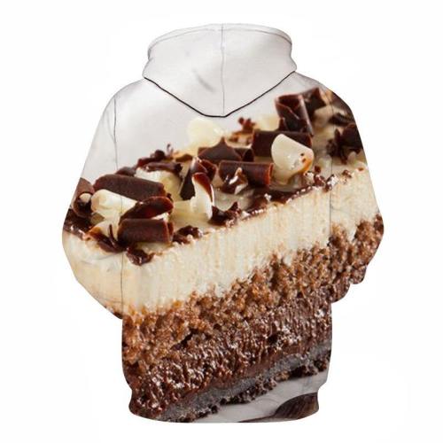Chocolate Fudge Cake 3D - Sweatshirt, Hoodie, Pullover