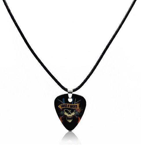 Noctilucence Guitar Pick Necklace