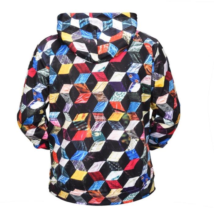 Cube Abstract 3D Logo Hoodie For Men And Women Sweatshirt