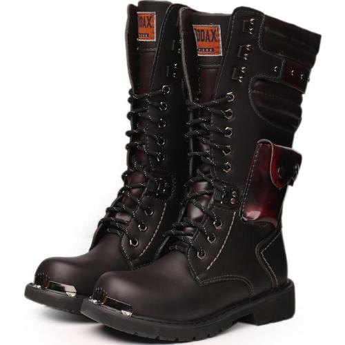 High Tube Outdoor Trend Large Size Big Scalp Tooling Boots
