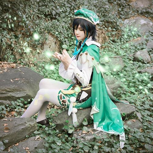 Venti From Genshin Impact Halloween Cosplay Costume