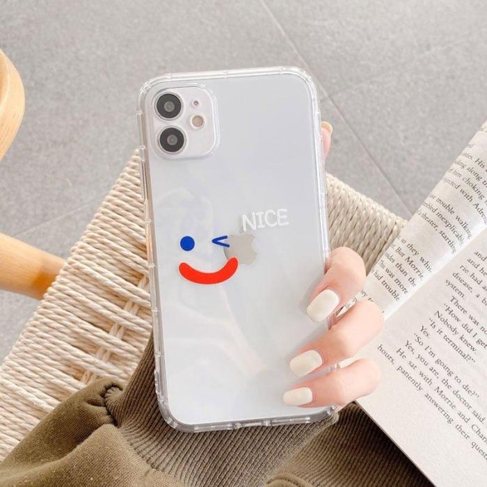 Colorful Smiley Phone Case For Iphone