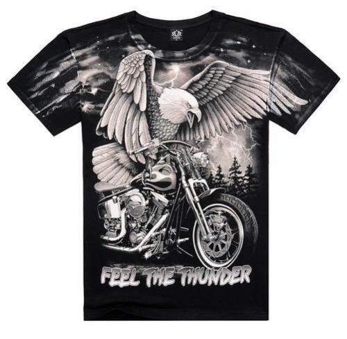 Motorcycle, Feel The Thunder T-Shirt