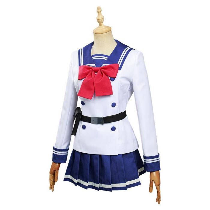 Animetenkuu Shinpan/High-Rise Invasion-Honjou Yuri Dress Outfits Halloween Carnival Suit Cosplay Costume