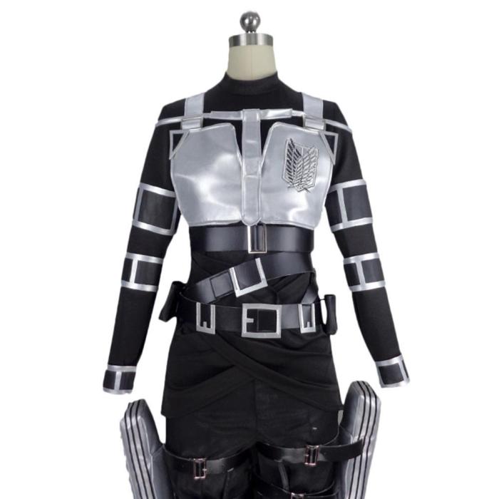 Attack On Titan Mikasa·Ackerman Halloween Carnival Suit Cosplay Costume