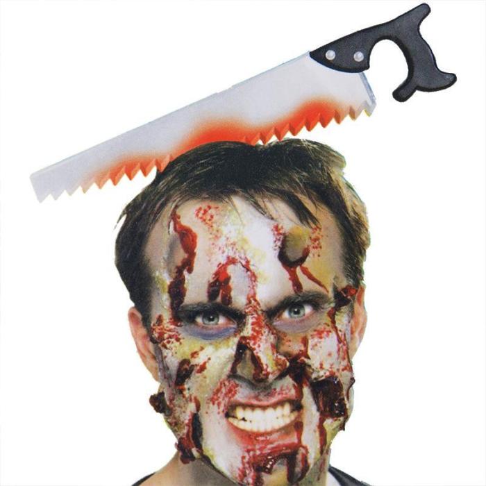 Horror Headband Halloween Decoration Scary Knife Halloween Accessories