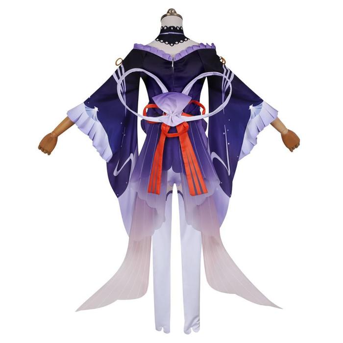 Genshin Impact Sangonomiya Kokomi Outfits Halloween Carnival Suit Cosplay Costume