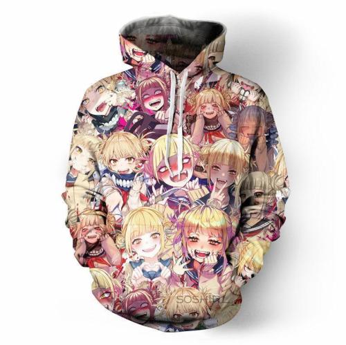 My Hero Academia Beautiful Girl Anime Unisex 3D Printed Hoodie Pullover Sweatshirt