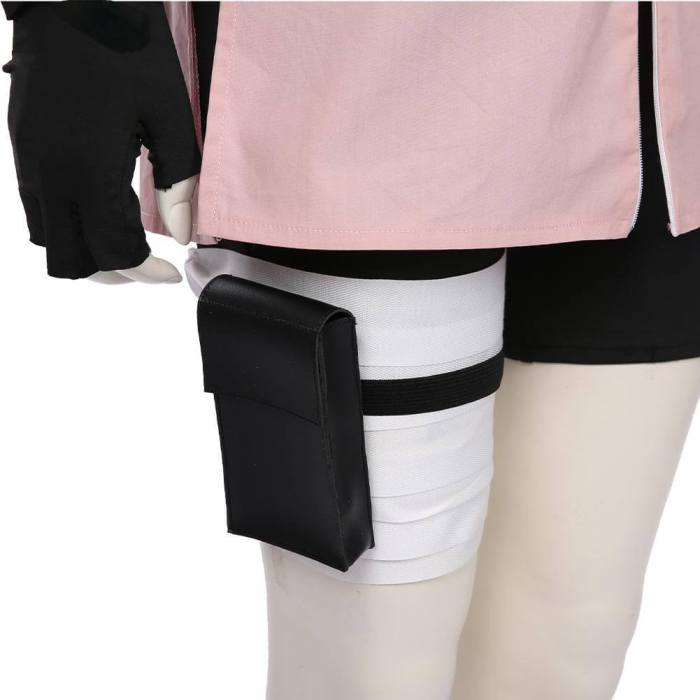 Haruno Sakura Cosplay Costume Skirt Outfit Halloween Carnival Costumes