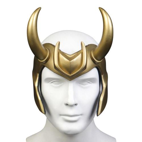 Loki Crown Horns Cosplay Headgear Helmet Costume Props Adult Headwear Pvc
