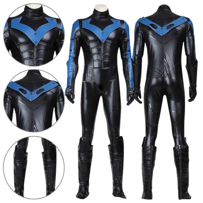 Nightwing Batman Arkham City Cosplay Costume