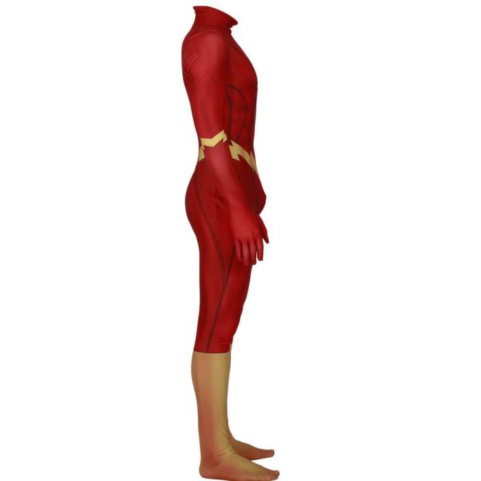 The Flash Zentai Bodysuit Suit Jumpsuit Halloween Cosplay Costume
