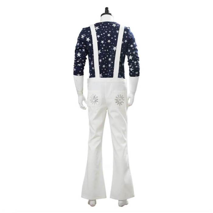 Movie Rocketman Elton John Underwear Bib Pants Suit Cosplay Costumes