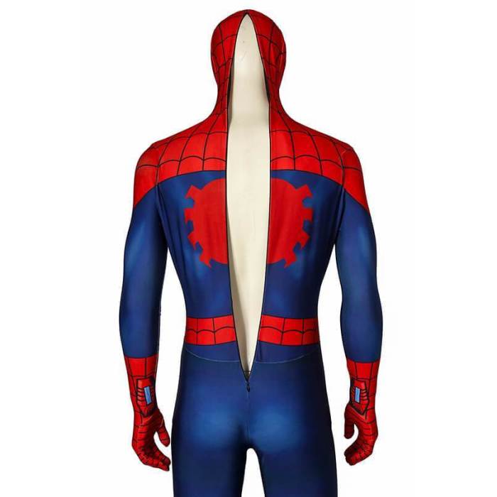Ultimate Spider Season 1 Peter Parker Jumpsuit Cosplay Costumes