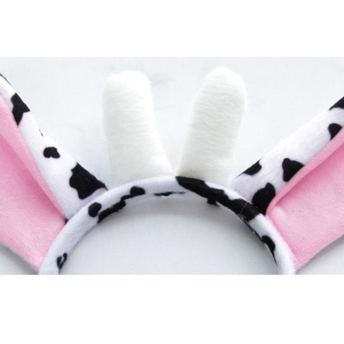 Japanese Cow Bow Headband Lingerie