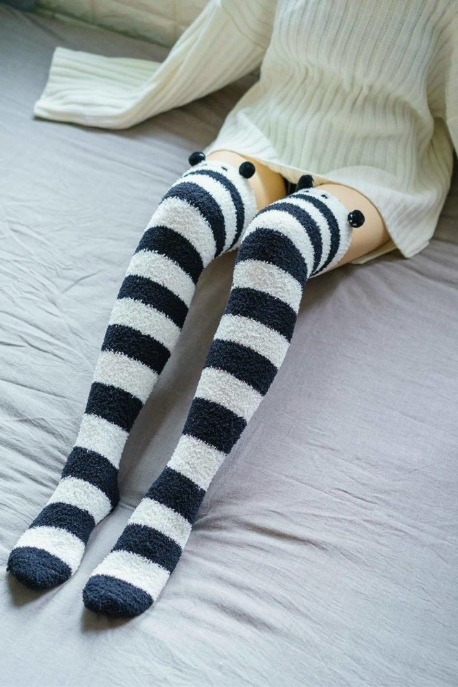 Panda Bear Thigh Highs