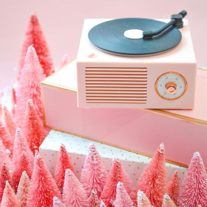 Retro Bluetooth Record Player