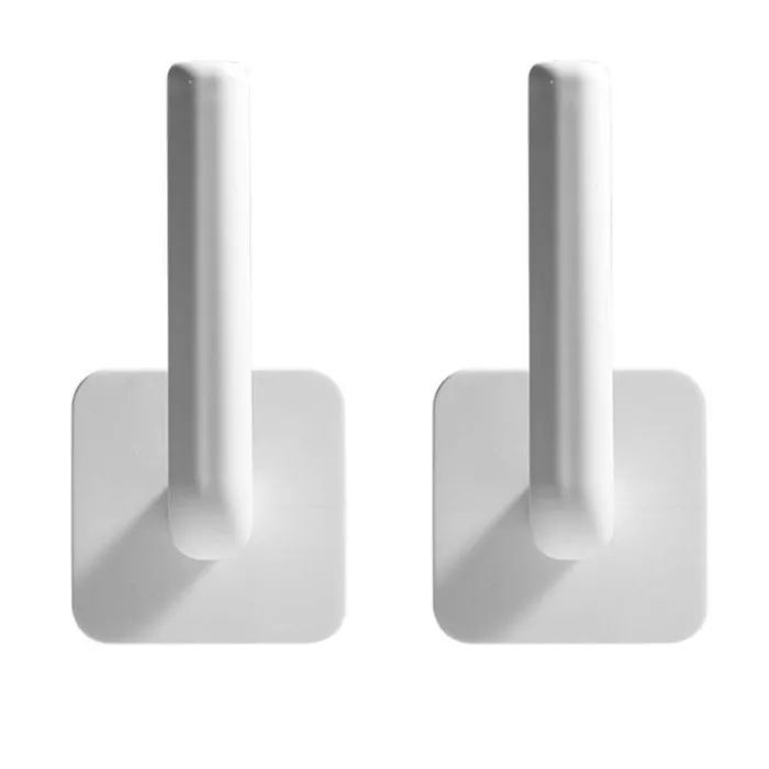 Creative Tissue Paper Hanging Bathroom Toilet Kitchen Stand Towel Holder Storage Shelf (2Pcs)