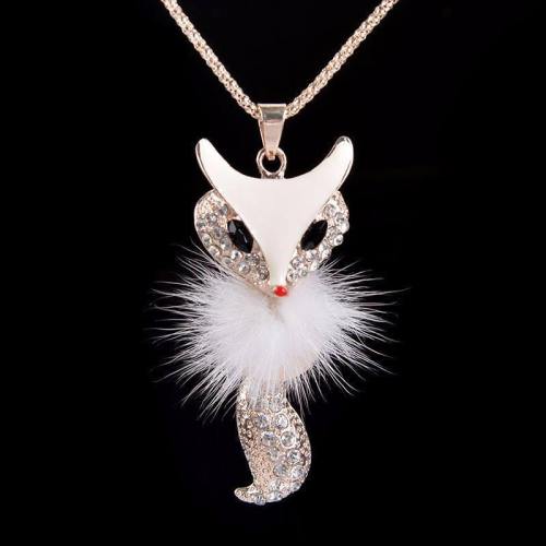 Arctic Fox Necklace Jewelry - Fox Jewelry