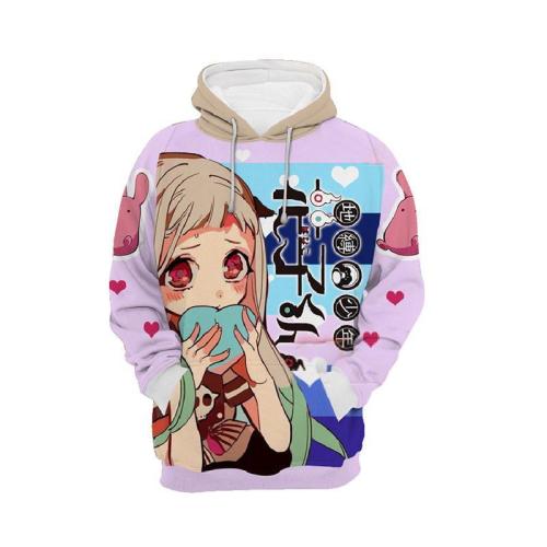 Toilet Bound Hanako Kun Anime Yahiro Nene Big Eye Cosplay Unisex 3D Printed Hoodie Sweatshirt Pullover