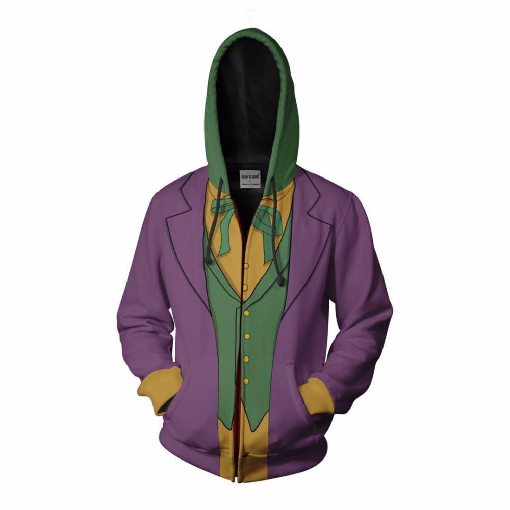 joker with purple jacket