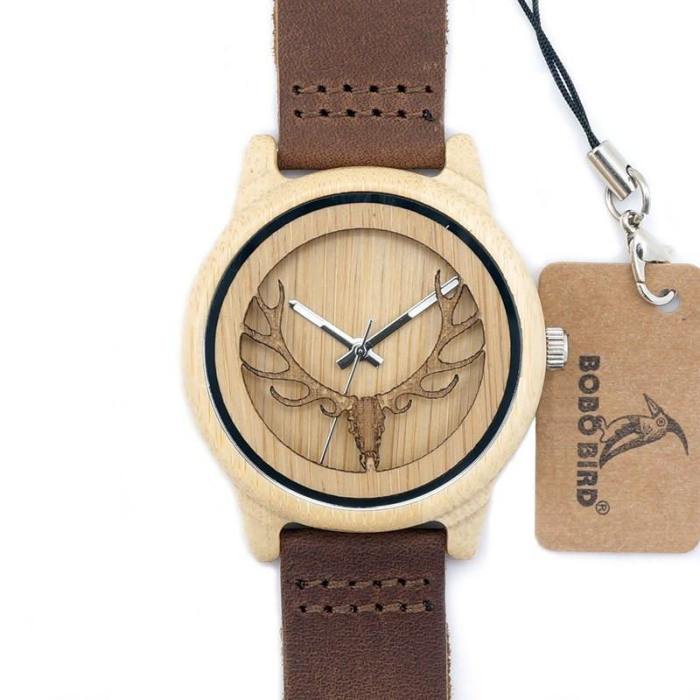 Bobo Bird™ Exclusive: Deer Wooden Watch V1