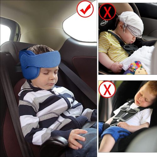 Kids Car Set Head Supporter With Adjustable Belt