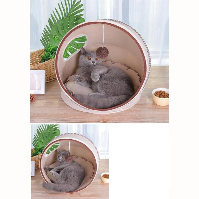 Foldable Cat Bed Tunnel