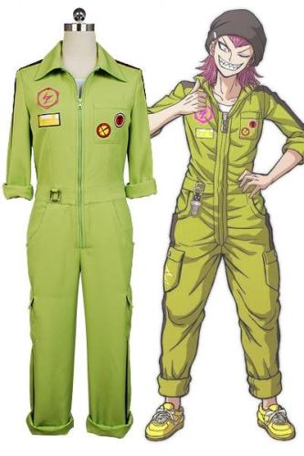 Super Danganronpa Kazuichi Souda Cosplay Costume Full Set Outfit Men Women Jumpsuit Custom