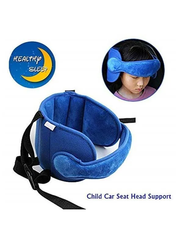 Kids Car Set Head Supporter With Adjustable Belt