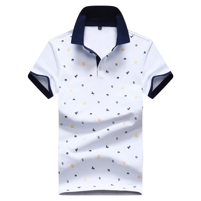 Summer  Lapel Trend Polo Shirt