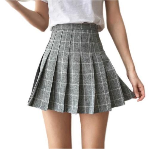 Tartan Plaid School Girl Skirt