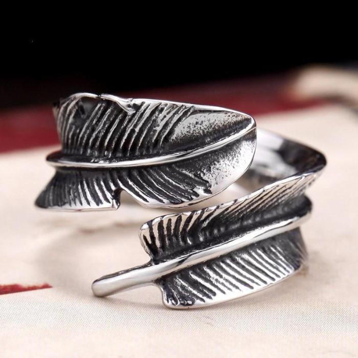 Raven Steel Ring