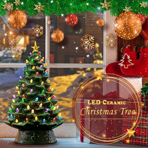 Led Ceramic Christmas Tree
