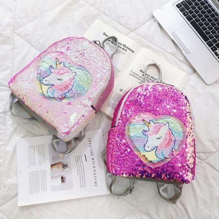 Magic Sequin Unicorn Backpack