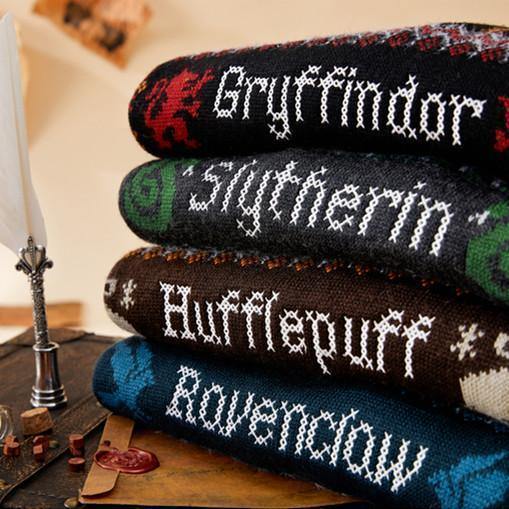 Harry Potter Hoodies Jacket Sweatshirts Clothes Hogwarts School Costumes Hufflepuff Ravenclaw Slytherin Cosplay