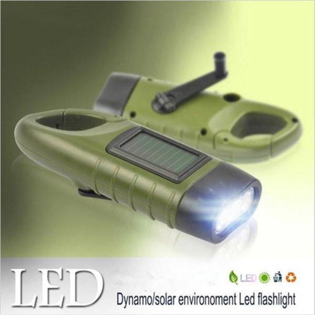 Dynamo Solar Power Flashlight