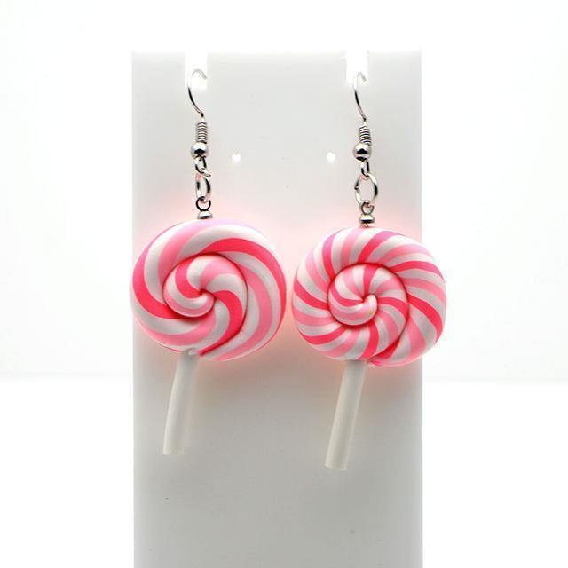 Rainbow Lollipop Earrings