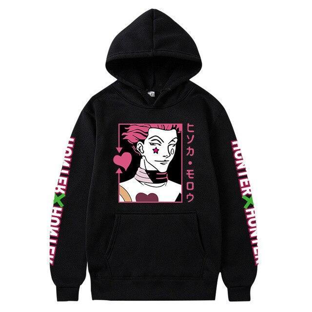 Men'S Hoodies Fashion Anime Hunter X Hunter Hisoka Men/Women Sweatshirts Casual Hooded Harajuku Hoodie