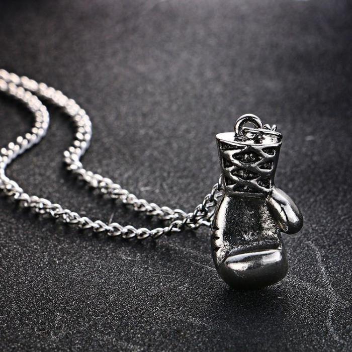 Lovely Mini Boxing Glove Necklace