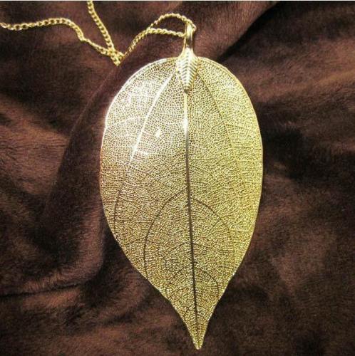 Real Leaf Necklace