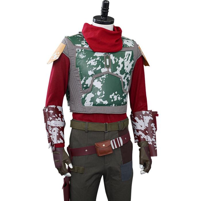Star Wars Mandalorian Outfits Halloween Carnival Suit Cosplay Costume