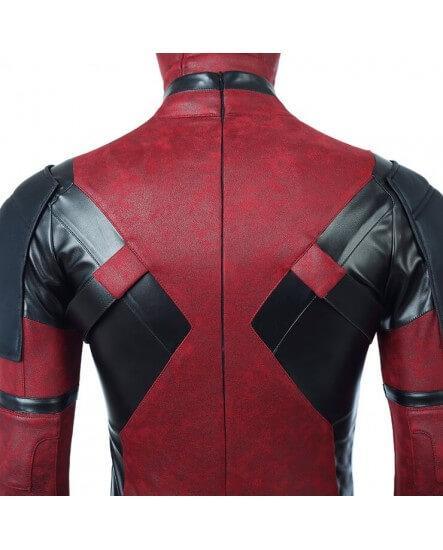 Deadpool 2 Cosplay Costumes Wade Winston Wilson Bodysuit Leather Set