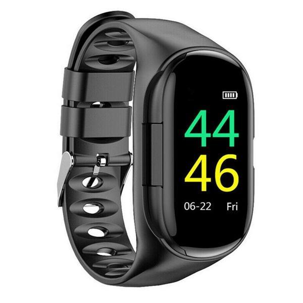 Smart Watch With Bluetooth Earphone