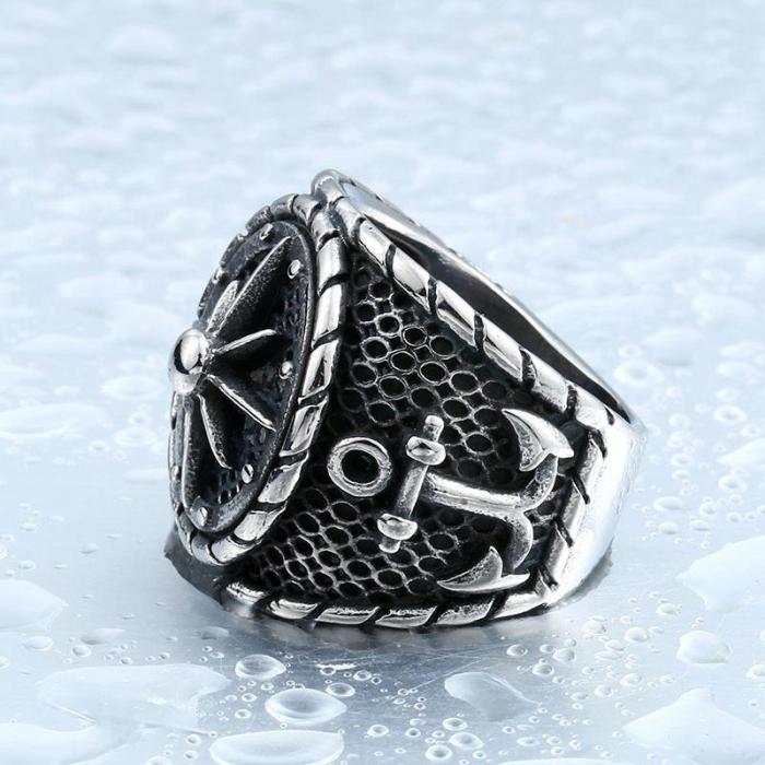 Anchors Aweigh Steel Ring
